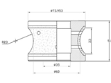 PN Profile: Pencil/Book End