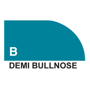 Shape B - Demi Bullnose