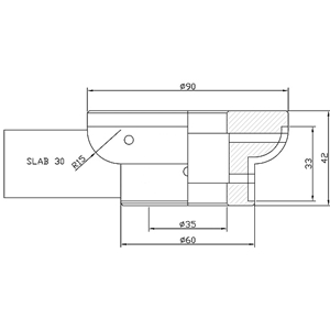 Cove: 3 CM Radius 15