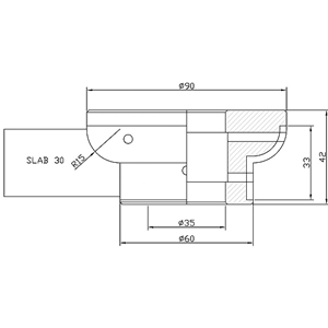 Cove: 3 CM Radius 15