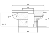 Cove: 4 CM Radius 20