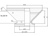 Bevel to Radius: 4 CM
