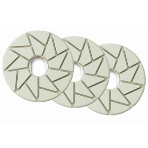 6" (150mm) "V" Resin Polish Wheels-Position Sequence