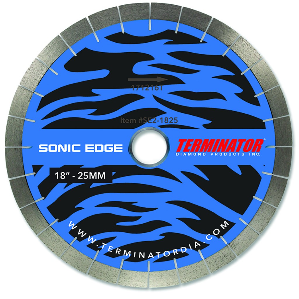 Terminator Sonic Edge Generation 3 Bridge Saw Blade Bridge Saw Blades Cutting Shop