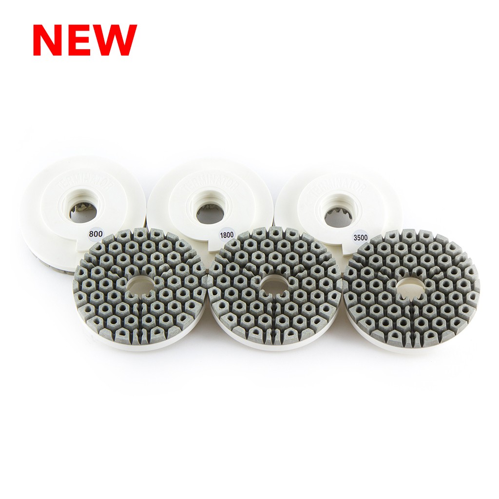 Terminator Knockout Snail Lock Flat Polish Wheels
