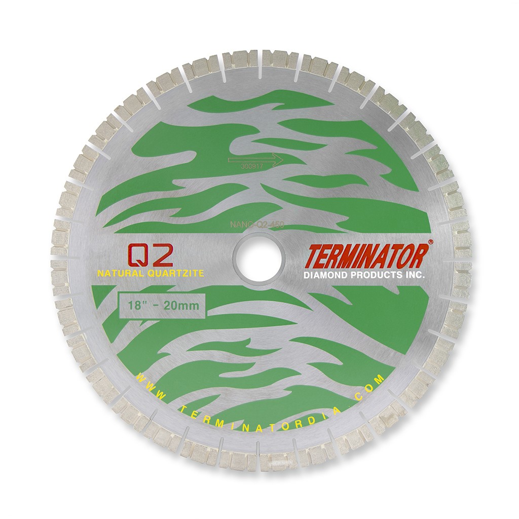 Terminator NanoCut.Q2 Quartzite Bridge Saw Blade