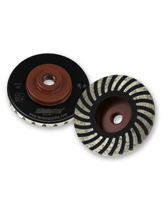 Terminator Resin Filled Turbo Cup Wheels