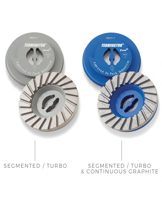 Terminator Zoom Cup Wheels for Flat Polish