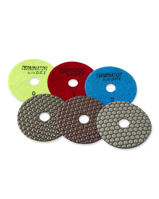 Terminator Elite 3-Step DRY Polishing System