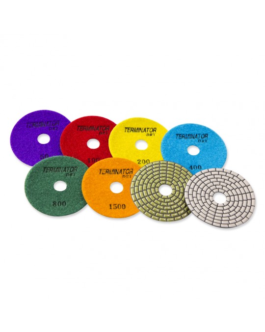 Terminator Dry Polishing Pads