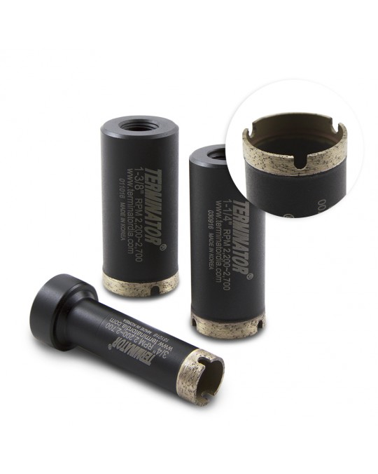 Terminator Continuous Thin Wall Core Bits