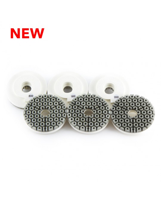 Terminator Knockout Snail Lock Flat Polish Wheels