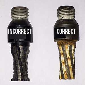 Uneven Finger bits